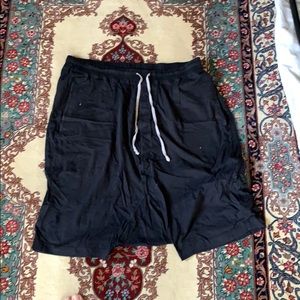 Rick Owens Drop Crotch Shorts